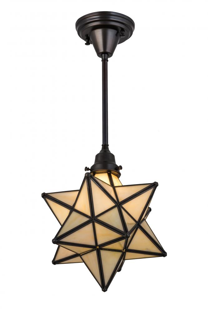 12"W Moravian Star Pendant