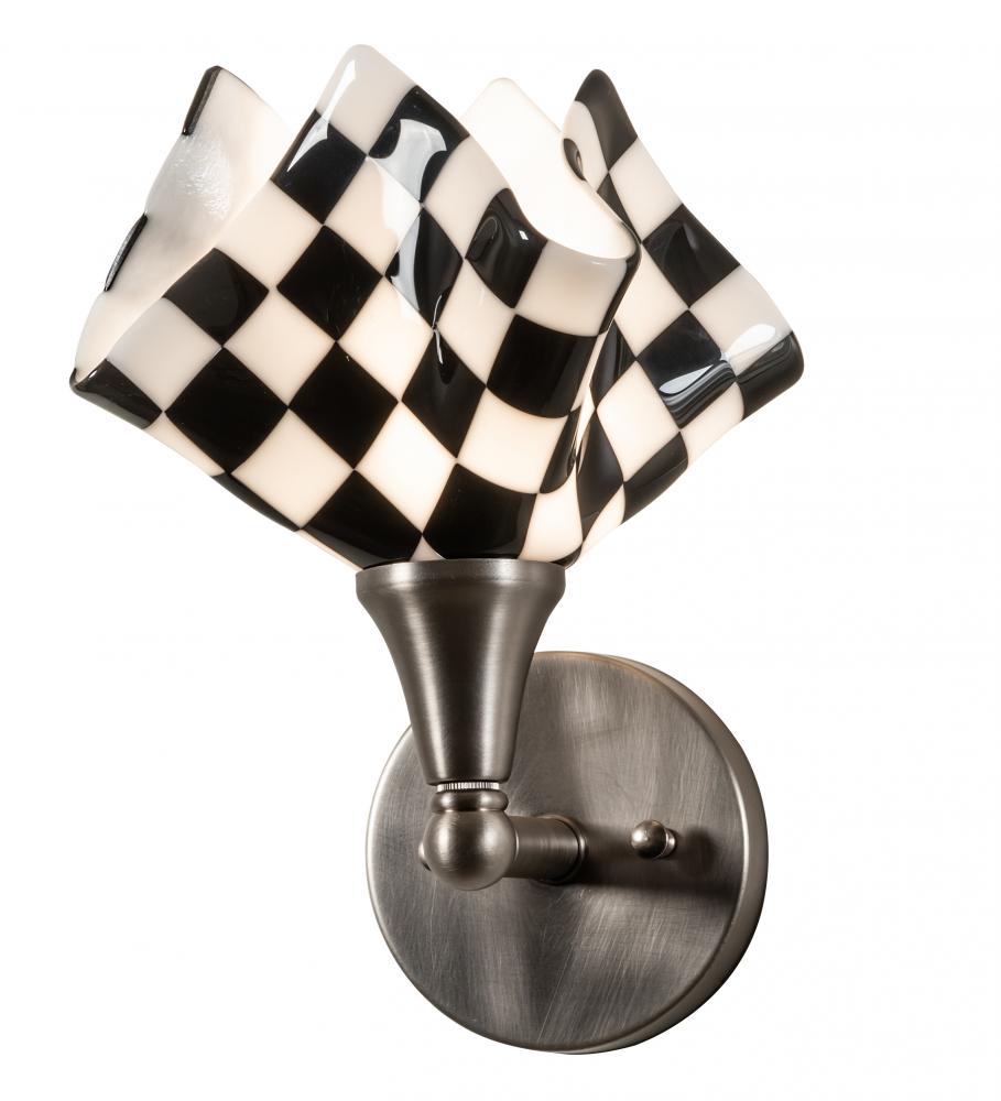 8" Wide Handkerchief Grand Prix Wall Sconce