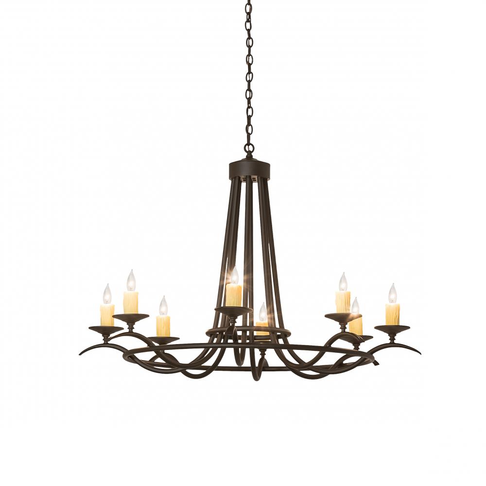 48" Wide Octavia 8 Light Chandelier