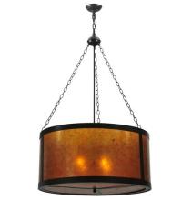 Meyda Blue 115663 - 32"W Smythe Craftsman Inverted Pendant