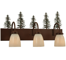 Meyda Blue 135960 - 24" Wide Tall Pines 3 Light Vanity Light