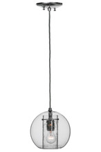 Meyda Blue 143639 - 8"W Cilindro Bola Mini Pendant