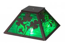 Meyda Blue 153273 - 16"Sq Shamrock Shade