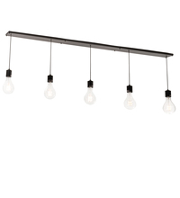 Meyda Blue 201061 - 102" Long Alva 5 Light Oblong Pendant