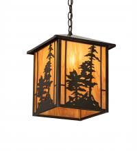 Meyda Blue 204739 - 11.5" Square Tall Pines Pendant