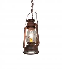 Meyda Blue 216486 - 7" Wide Miners Lantern Mini Pendant