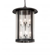 Meyda Blue 241067 - 24" Wide Fulton Prime Lantern Pendant