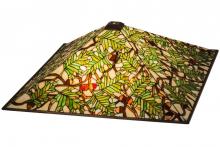 Meyda Blue 69966 - 26"Sq Acorn & Oak Leaf Shade