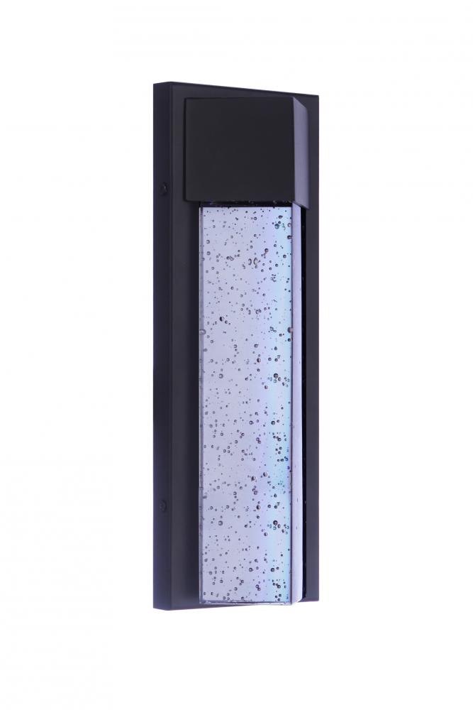 Tony Small Outdoor LED Pocket Sconce in Midnight