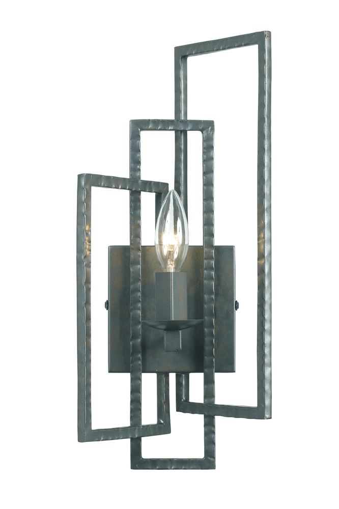 Capri 1 Light Gray Sconce