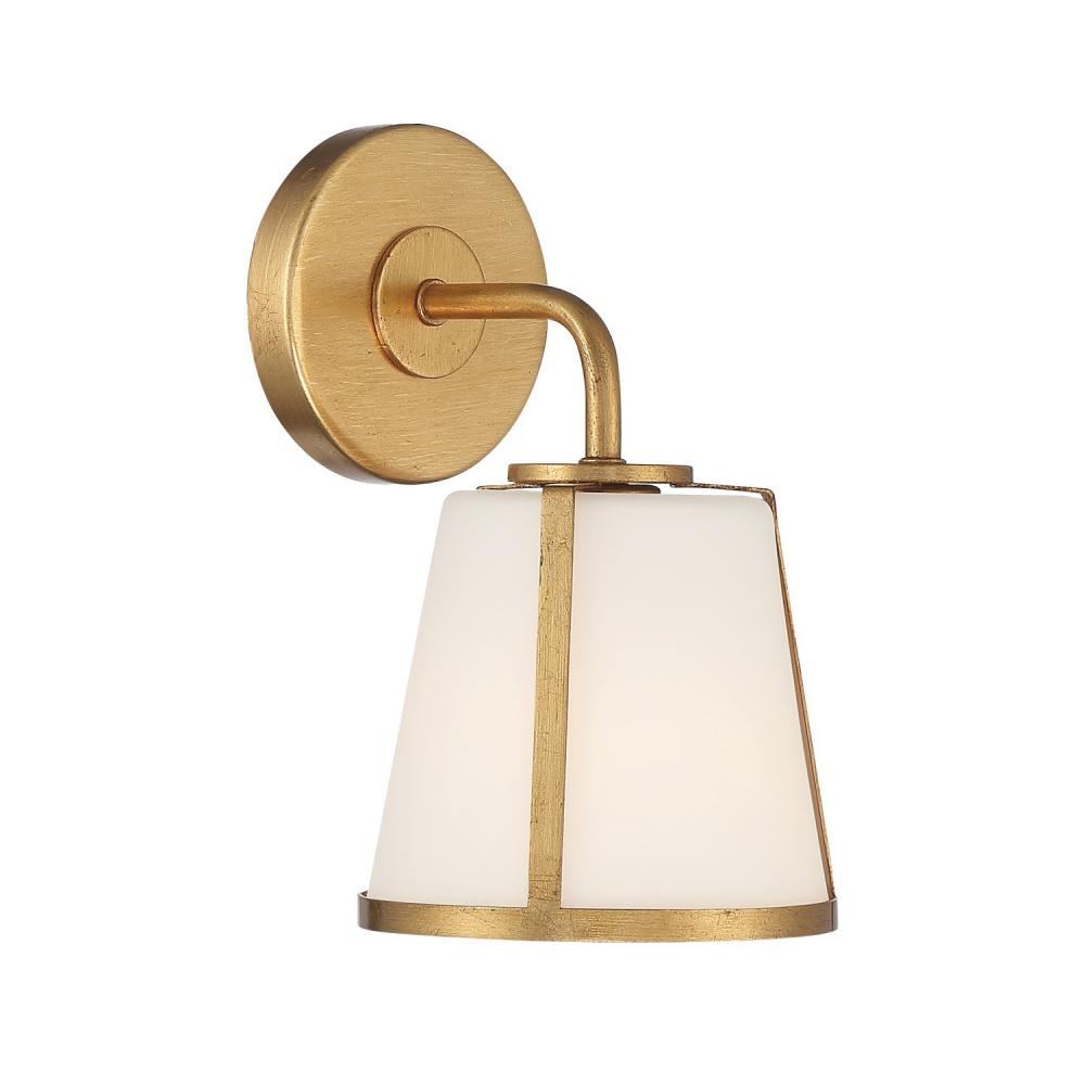 Fulton 1 Light Antique Gold Sconce