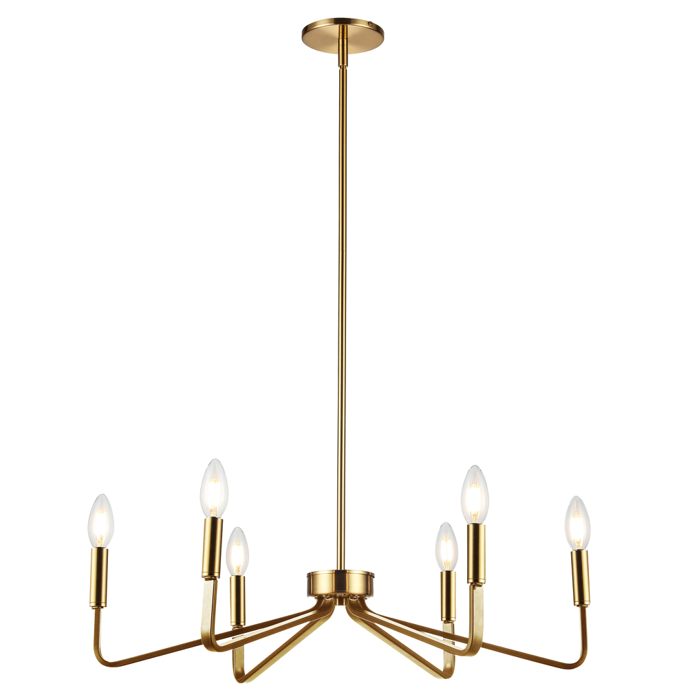 6LT Incandescent Chandelier, AGB