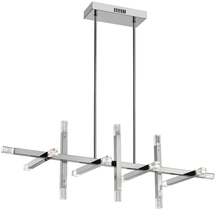 Dainolite FCS-4064HC-PC - 48W Horiz Chandelier, PC w/ Acrylic Diffuser