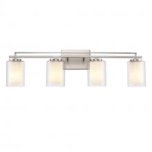 Trans Globe 22484 BN - Lisbon Vanity Lighting Brushed Nickel