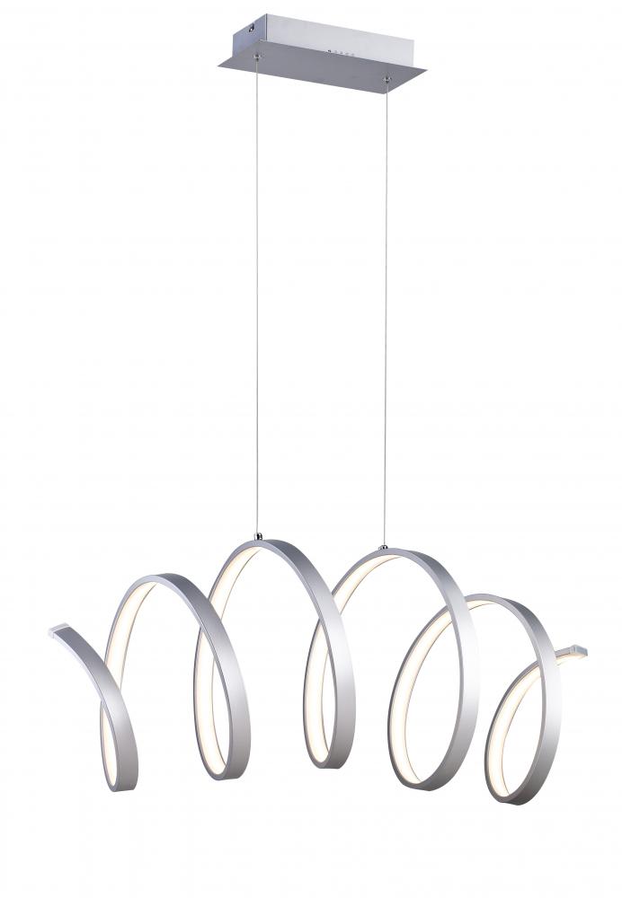 LED Chandelier Grey