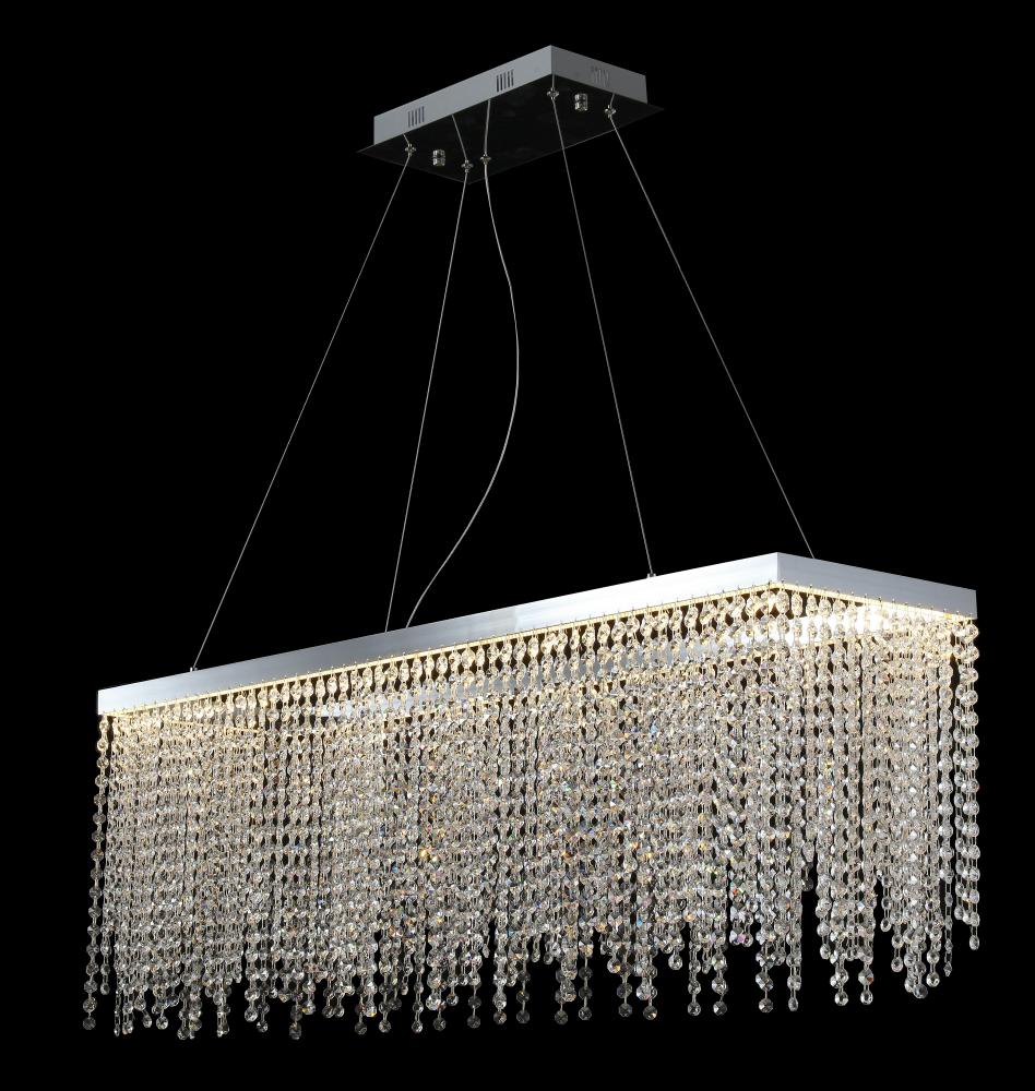 LED Chandelier Chrome