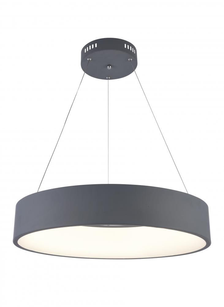 LED Chandelier Grey