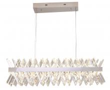 Bethel International FT53C34CH - Metal and Crystal LED Chandelier