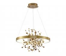 Bethel International GL351C24G-2 - LED Chandelier Sand Gold