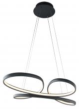 Bethel International OC10C22SC - LED Chandelier Satin Coffee