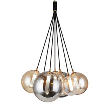 Matteo Lighting C81007BK - Magma Chandelier