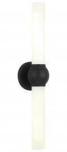 Matteo Lighting S00612MB - Pierce Matte Black Wall Sconce