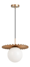 Matteo Lighting C83111MGOP - Modern Ruff Pendant