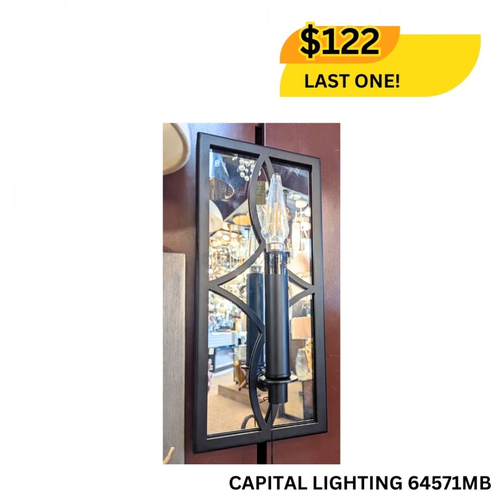 1 Light Sconce