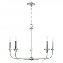 Capital Canada 448951BN - 5 Light Chandelier