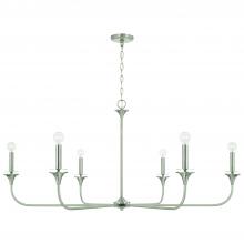 Capital Canada 448961BN - 6 Light Chandelier