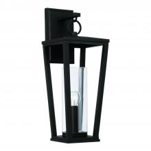 Capital Canada 948112BK - 1 Light Outdoor Wall Lantern