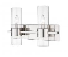 Z-Lite 343-2V-PN - 2 Light Vanity