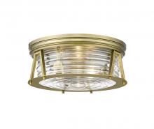 Z-Lite 491F3-RB - 3 Light Flush Mount