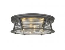 Z-Lite 491F4-BRZ - 4 Light Flush Mount