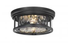 Z-Lite 493F2-MB - 2 Light Flush Mount