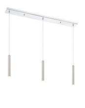 Z-Lite 917MP12-BN-LED-3LCH - 3 Light Linear Chandelier