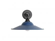 Golden Canada 5096-OWL15 BLK-MBL - Croma - 15" Wall Light- Outdoor