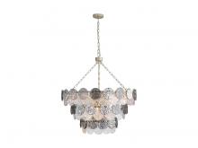 Golden Canada 6007-32 AGS-SPG - Cascada - 32" Chandelier