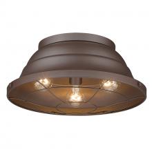 Golden Canada 7316-OFM TBZ - Bartlett Outdoor Flush Mount in Textured Bronze