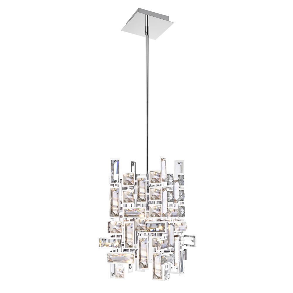 Arley 1 Light Mini Chandelier With Chrome Finish