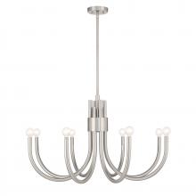 Savoy House Canada 1-6680-8-SN - Sorrento 8-Light Chandelier in Satin Nickel