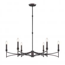 Savoy House Canada 1-8166-6-26 - Gardner 6-Light Chandelier in Champagne Mist