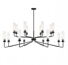 Savoy House Canada 1-8862-16-89 - Baker 16-Light Chandelier in Matte Black