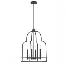 Savoy House Canada 3-6612-4-89 - Diplomat 4-Light Pendant in Matte Black