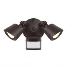 Savoy House Canada 4-FLOOD-MS-A2-3000K-BZ - LED Motion Sensored Double Flood Light in Bronze