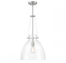 Savoy House Canada 7-7006-1-SN - Foster 1-Light Pendant in Satin Nickel