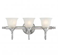 Savoy House Canada 8-1062-3-CH - Brunswick 3-Light Bathroom Vanity Light in Chrome