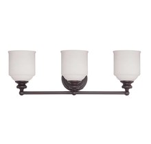 Savoy House Canada 8-6836-3-13 - Melrose 3-Light Bathroom Vanity Light in English Bronze