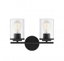 Savoy House Canada 8-8020-2-BK - Marshall 2-Light Bathroom Vanity Light in Matte Black