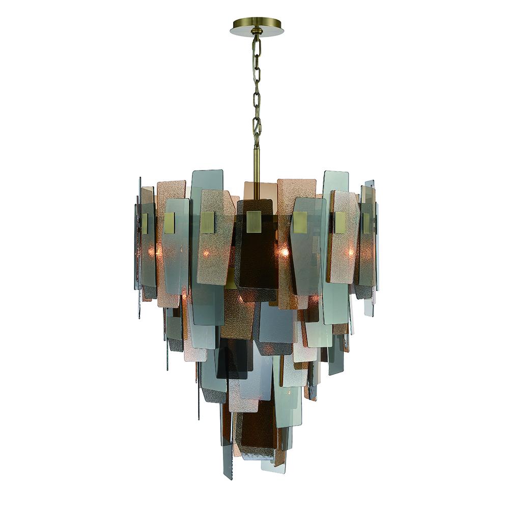 Cocolina 19 Light Chandelier in Bronze